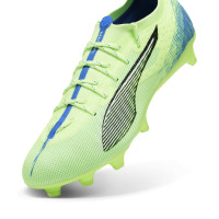 PUMA Ultra 5 Pro Gras / Kunstgras Voetbalschoenen (MG) Groen Blauw Zwart Wit