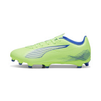 PUMA Ultra 5 Play Gras / Kunstgras Voetbalschoenen (MG) Groen Blauw Zwart Wit