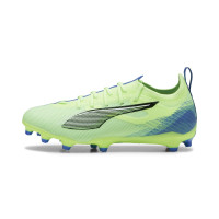 PUMA Ultra 5 Pro Gras / Kunstgras Voetbalschoenen (MG) Kids Groen Blauw Zwart Wit