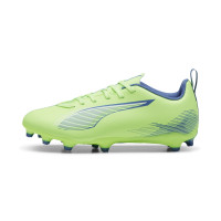 PUMA Ultra 5 Play Gras / Kunstgras Voetbalschoenen (MG) Kids Groen Blauw Zwart Wit