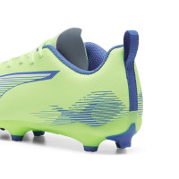 PUMA Ultra 5 Play Gras / Kunstgras Voetbalschoenen (MG) Kids Groen Blauw Zwart Wit