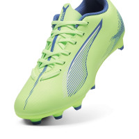 PUMA Ultra 5 Play Gras / Kunstgras Voetbalschoenen (MG) Kids Groen Blauw Zwart Wit