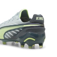 PUMA King Ultimate Gras / Kunstgras Voetbalschoenen (MG) Dames Lichtgrijs Donkergrijs Lichtgroen