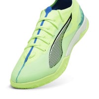 PUMA Ultra 5 Match Zaalvoetbalschoenen (IN) Groen Blauw Zwart Wit