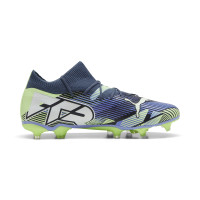 PUMA Future 7 Match Gras / Kunstgras Voetbalschoenen (MG) Grijs Paars Groen Wit