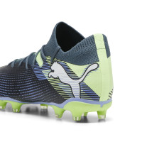 PUMA Future 7 Match Gras / Kunstgras Voetbalschoenen (MG) Grijs Paars Groen Wit