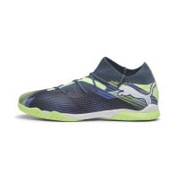 PUMA Future 7 Match Zaalvoetbalschoenen (IN) Grijs Paars Groen Wit