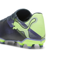 PUMA Future 7 Play Gras / Kunstgras Voetbalschoenen (MG) Grijs Paars Groen Wit