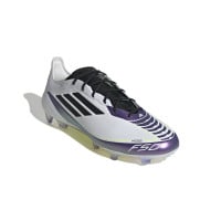 adidas F50 Messi Elite Gras Voetbalschoenen (FG) Wit Paars Zwart