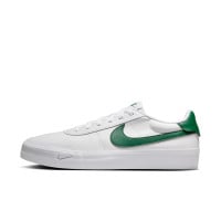 Nike Court Shot Sneakers Wit Donkergroen