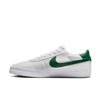 Nike Court Shot Sneakers Wit Donkergroen