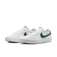 Nike Court Shot Sneakers Wit Donkergroen