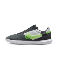 Nike Street Gato Straatvoetbalschoenen Zwart Grijs Neongeel