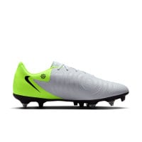 Nike Phantom GX II Academy IJzeren-Nop Voetbalschoenen (SG) Anti-Clog Neongeel Zilver Zwart