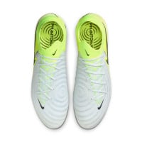 Nike Phantom GX II Elite IJzeren-Nop Voetbalschoenen (SG) Anti-Clog Neongeel Zilver Zwart