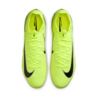 Nike Zoom Mercurial Vapor 16 Elite Gras Voetbalschoenen (FG) Neongeel Zwart Zilver