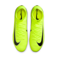 Nike Zoom Mercurial Superfly 10 Elite IJzeren-Nop Voetbalschoenen (SG) Neongeel Zwart Zilver