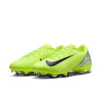 Nike Zoom Mercurial Vapor 16 Academy Gras / Kunstgras Voetbalschoenen (MG) Neongeel Zwart Zilver