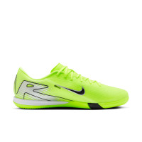 Nike Zoom Mercurial Vapor 16 Academy Zaalvoetbalschoenen (IN) Neongeel Zwart Zilver