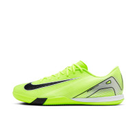 Nike Zoom Mercurial Vapor 16 Academy Zaalvoetbalschoenen (IN) Neongeel Zwart Zilver