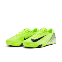 Nike Zoom Mercurial Vapor 16 Academy Zaalvoetbalschoenen (IN) Neongeel Zwart Zilver