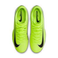 Nike Zoom Mercurial Vapor 16 Academy Zaalvoetbalschoenen (IN) Neongeel Zwart Zilver