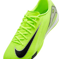 Nike Zoom Mercurial Vapor 16 Academy Zaalvoetbalschoenen (IN) Neongeel Zwart Zilver