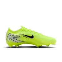 Nike Zoom Mercurial Vapor 16 Pro Gras Voetbalschoenen (FG) Neongeel Zwart Zilver