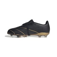 adidas Predator Bellingham League FT Gras Voetbalschoenen (FG) Kids Zwart Goud