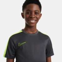 Nike Academy Trainingsset Kids Antraciet Neongeel