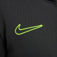 Nike Academy Trainingspak 1/4-Zip Kids Antraciet Neongeel