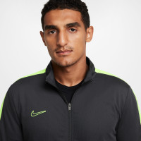 Nike Academy Trainingspak Full-Zip Antraciet Neongeel