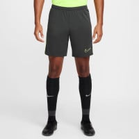 Nike Academy Trainingsbroekje Antraciet Neongeel