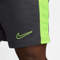 Nike Academy Trainingsbroekje Antraciet Neongeel