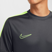 Nike Academy Trainingsshirt Antraciet Neongeel