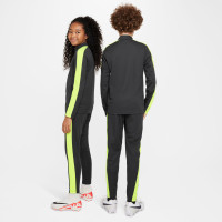 Nike Academy Trainingspak Full-Zip Kids Antraciet Neongeel