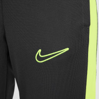 Nike Academy Trainingspak Full-Zip Kids Antraciet Neongeel