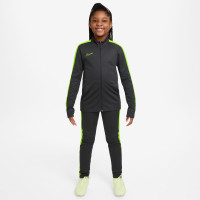 Nike Academy Trainingspak Full-Zip Kids Antraciet Neongeel