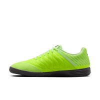 Nike Lunar Gato II Zaalvoetbalschoenen (IN) Neongeel Zwart Grijs