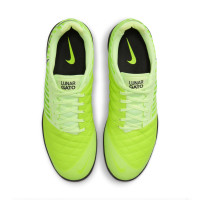 Nike Lunar Gato II Zaalvoetbalschoenen (IN) Neongeel Zwart Grijs