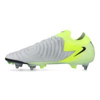 Nike Phantom GX II Elite IJzeren-Nop Voetbalschoenen (SG) Pro Player Neongeel Zilver Zwart