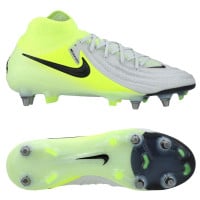 Nike Phantom Luna II Elite IJzeren-Nop Voetbalschoenen (SG) Pro Player Neongeel Zilver Zwart