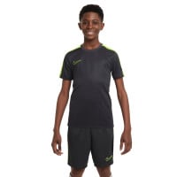 Nike Academy Trainingsset Kids Antraciet Neongeel