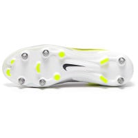 Nike Tiempo Legend 10 Elite IJzeren-Nop Voetbalschoenen (SG) Pro Player Zilver Zwart Neongeel