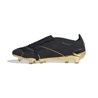 adidas Predator Bellingham Elite FT Gras Voetbalschoenen (FG) Zwart Goud