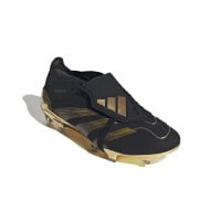 adidas Predator Bellingham Elite FT Gras Voetbalschoenen (FG) Zwart Goud