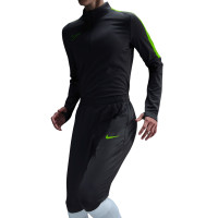 Nike Academy Trainingstrui 1/4-Zip Dames Antraciet Neongeel