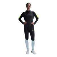 Nike Academy Trainingstrui 1/4-Zip Dames Antraciet Neongeel