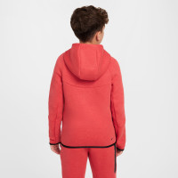 Nike Tech Fleece Sportswear Trainingspak Kids Rood Zwart