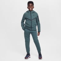 Nike Tech Fleece Sportswear Joggingbroek Kids Donkergroen Zwart